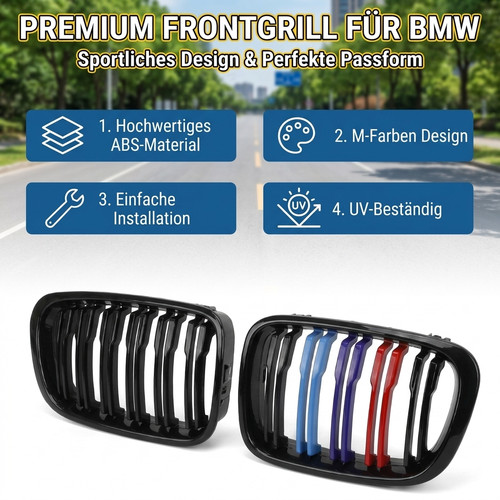 Kühlergrill glänz - kühlergrill,