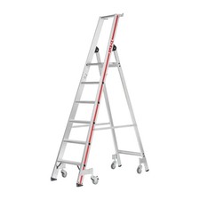Stufenstehleiter mit rollen - mit,