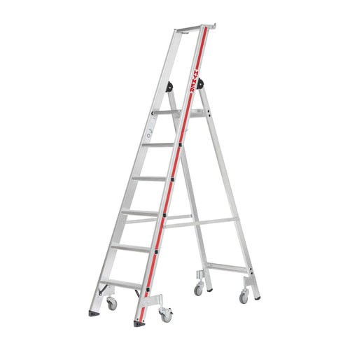 Stufenstehleiter mit rollen - stufenstehleiter,