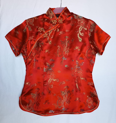 唐紫苑 damen bluse satin - damen,