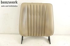 Mercedes W124 Sitzlehne Sitz vorne links MB-Tex creme beige  ✔️