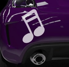 Noten Autosticker Note