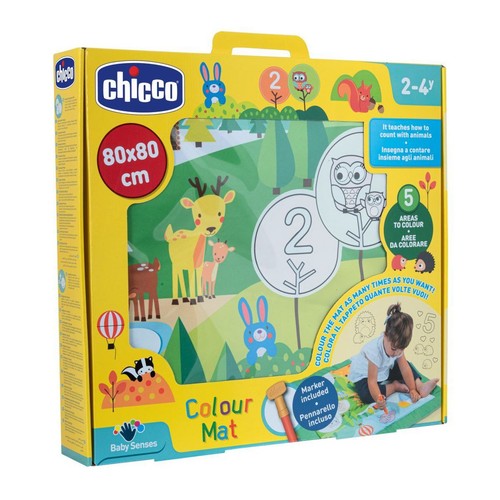 Colour mat baby semses - colour,