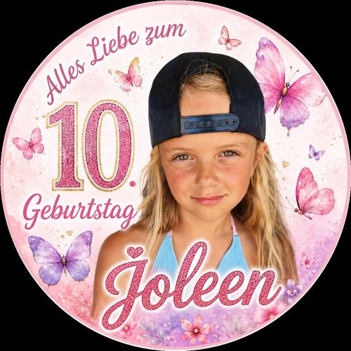 Tortenaufleger fototorte - tortenaufleger,