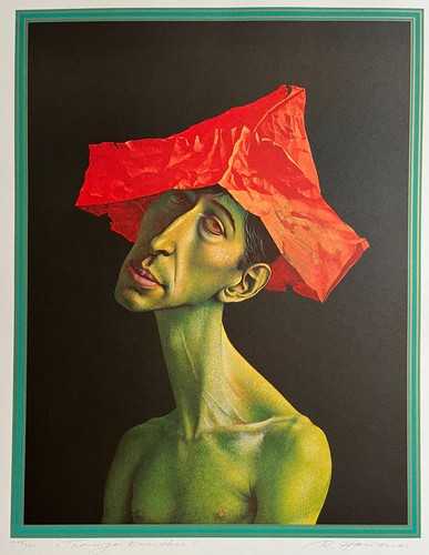 Rudolf hausner signierte - rudolf,