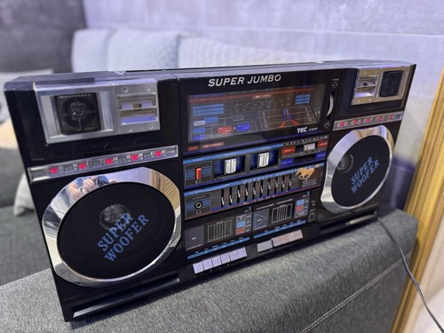 Super jumbo boombox tec878 - boombox,
