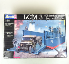 Revell Bausatz 1/35 03000 LCM 3 landing craft & Jeep set ungebaut in OVP