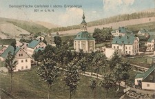 849942) AK Gesamtansicht Carlsfeld Erzgeb. bei Eibenstock gelaufen 1914