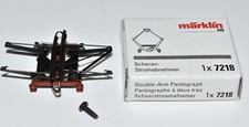 Märklin H0 7218 Scheren- Stromabnehmer, Typ 8 Pantograph, dunkel NEU in OVP