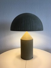 Oluce Atollo Pilzlampe Ufo Vico Magistretti Tischleuchte 70er Space Age Vintage