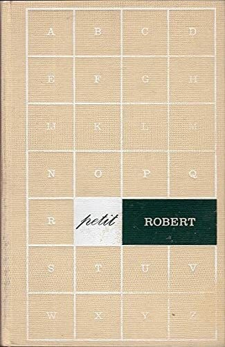 Petit robert dictionnaire - le, robert: