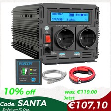 EDECOA Spannungswandler 2000W