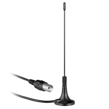 Zimmerantenne DVB-T2 FULL HD TV Terrestrisch Antenne, stabilen Magnetfuß