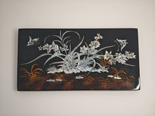 Vintage Wandbild Perlmutt