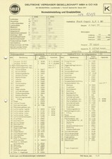 Datenblatt Einstelldaten Solex 35 EEIT Vergaser - Ford Capri 2.6 / E16748