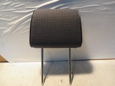 Originale BMW E30 Kopfstütze für vorne, Stoff, Blau mit Karomuster