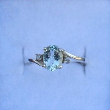 1.16 Karat Aquamarin Zacken