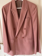 Original GOBI Kaschmir-Blazer, oversize, zweireihig, altrosa, neuwertig