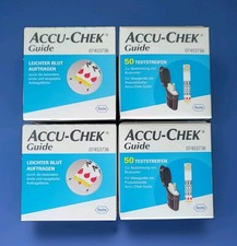 200 ACCU-CHEK Guide (4x50) Blutzucker-Teststreifen MHD 15.07.2026 *NEU/OVP*