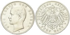 Bayern - Otto - 1888-1913 - 5 Mark 1894 - J.46