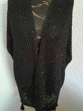 Stola Plaid Poncho XXL Schal