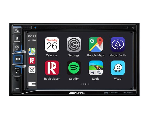 Alpine ine w611d 2 din - |, 2-din