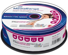 25 Mediarange Rohlinge CD-R