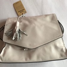 Picard Handtasche, elfenbeinfarbenes Nappaleder - neu ohne Etikett