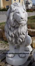 Löwe XXL sitzend Steinfigur