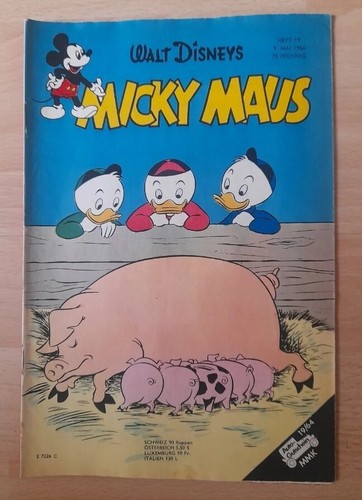 Original micky maus - micky, heft