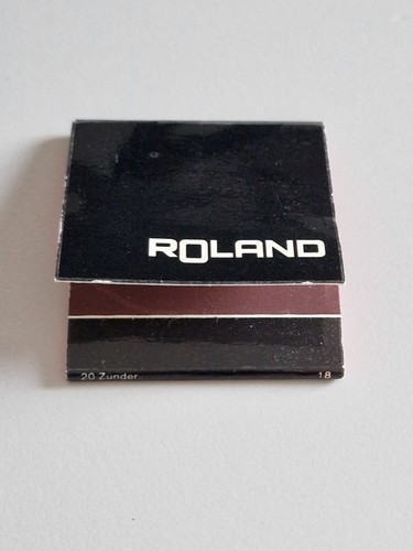 Streichholzheftchen roland - streichholzheftchen,,