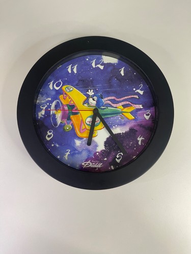 Diddl wanduhr vintage flugzeug - diddl,