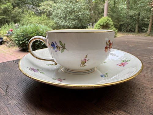 Meissen teetasse mit untere - teetasse,