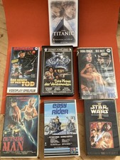 7 x VHS Kassetten Film