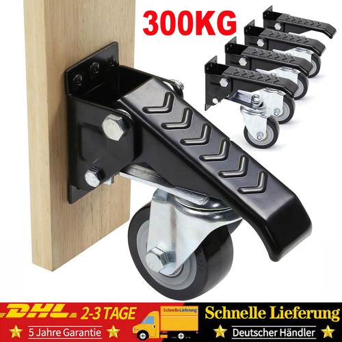 Absenkbar lenkrollen set - 4x,