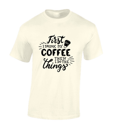 First drink coffee herren - coffee,