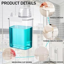 Luftdichter Waschmittel