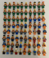 LEGO 80 Minifiguren City Bauarbeiter Konvolut Sammlung (K9)