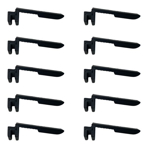 10x sockelklammer montageclip - sockelklammer,