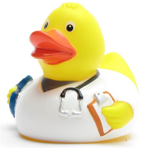 Badeente krankenpfleger - badeente,