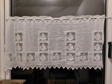 Hochwertige Scheibengardine