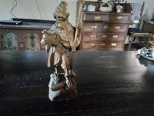 Holzfigur 25 cm ,Rübezahl