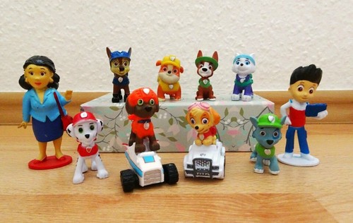 Paw patrol spielfiguren set - paw,