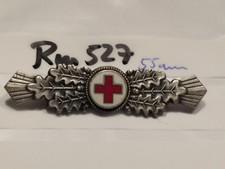 Rot Kreuz Leistungsspange silbern ca 55mm 1 Stück (rm527)