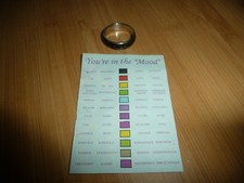 Mood Ring Gefühlsring Stimmungsring wechselt Farben Zehenring Zauberring