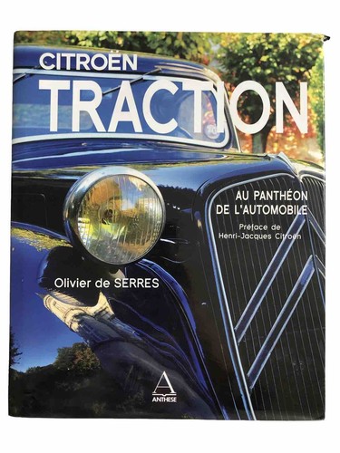 Citroen traction book livre - citroen,