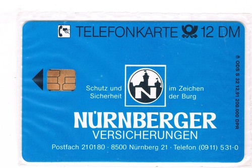Telefonkarte 12 91 - s, 32