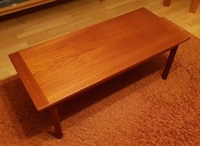 Couchtisch, Teakholz, skandinavisch, 1960er Jahre