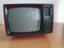 Junost 402B Fernseher,DDR,Camping,UDSSR,Kofferfernseher,RFT,Sowjetunion,Rot