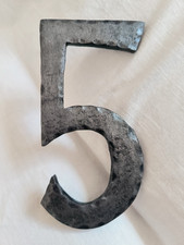 Schmiedeeisen Hausnummer Zahl